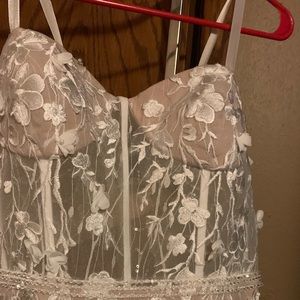 Illousiin bodice prom dress or wedding